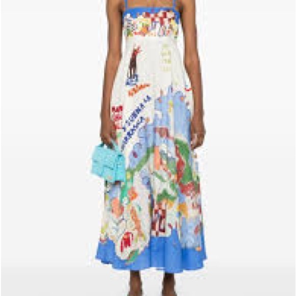 Alemais Nadia Linen Sundress - 4 - NWT - Picture 2 of 8